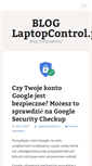 Mobile Screenshot of blog.laptopcontrol.pl